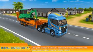 US Cargo Truck Driver Games 3D - Screenshot 2