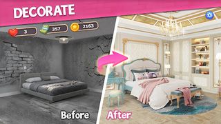Dream Homes-Designer Match - Screenshot 1