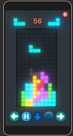 Glowing Blocks - Screenshot 2