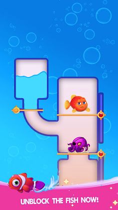 Unblock the fish tiny rescue - Screenshot 4
