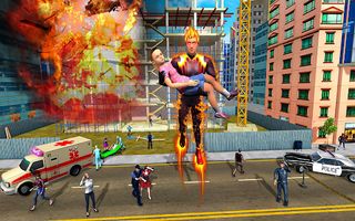 Superhero Fly 3D Rescue - Screenshot 3
