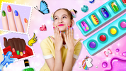 Nail Salon Game Girls Nail art - Screenshot 5