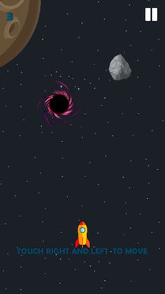 Meteors Rocket 2D Game - Screenshot 4