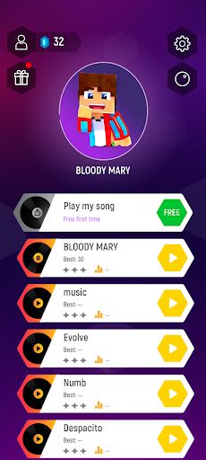 Компот-kompot Music Tiles Hop - Screenshot 1