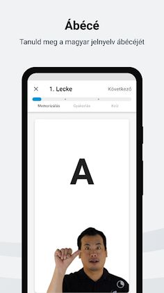 Magyar jelnyelvi ABC - Screenshot 1