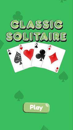Classic Solitaire: Time, Score - Screenshot 1