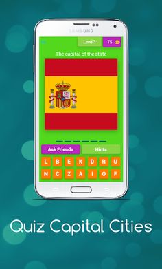 Quiz Capital Cities - Screenshot 1