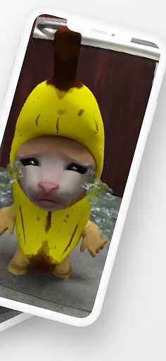 Banana Cat Crying Fak Call - Screenshot 2