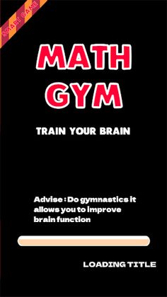 Math Gym: For fun kids - Screenshot 1