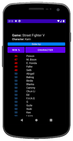 MatchUp | Fighting Games - Screenshot 3