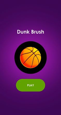 Basketball Dunk Brush Shot - Screenshot 1