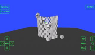 3D Physics of buildings destru - Screenshot 1