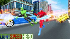 Light Speed Hero City Rescue - Screenshot 2