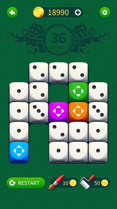 Dice Magic - Puzzle Game - Screenshot 4