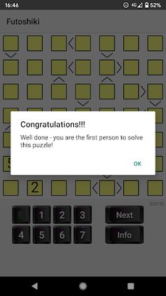 Futoshiki Free - Screenshot 4