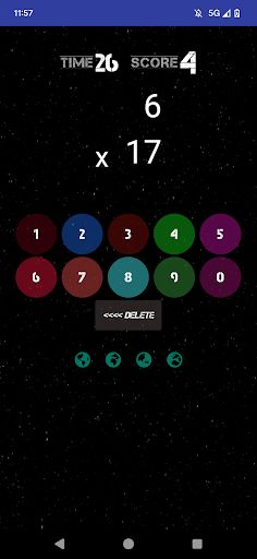 60 Second Math Multiply Game - Screenshot 4
