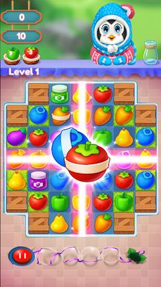 Winter Fruit Mania - Screenshot 2