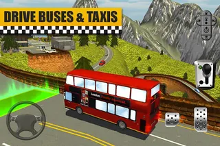 Bus & Taxi Driving Simulator - Screenshot 3