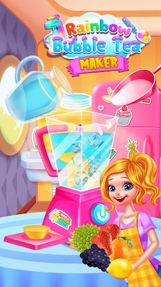Rainbow Bubble Milk Tea Maker - Screenshot 4