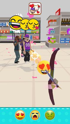 Emoji Archery Shooting - Screenshot 1