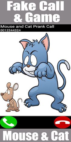Fake Call Mouse and Cat Game - Screenshot 4