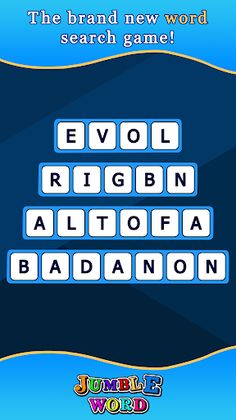 Jumble Word - Screenshot 1