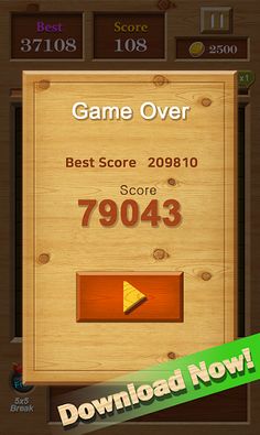 Block Puzzle Wood 1010 : Free - Screenshot 4
