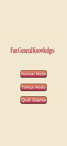 Fun General Knowledges - Screenshot 2