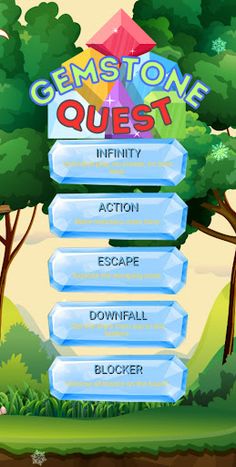 GemStone Quest! - Match 3 - Screenshot 2