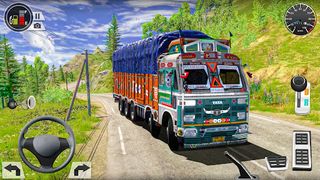 Indian Cargo Truck Game - 3D - Screenshot 1