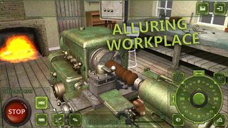 Lathe Machine 3D: Turning Sim - Screenshot 1