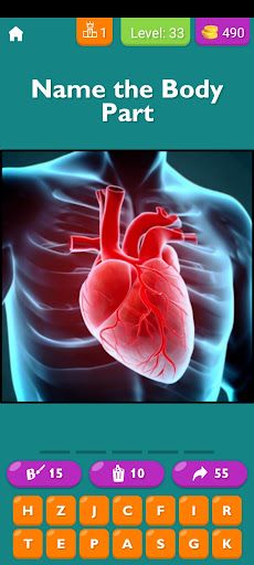 Human Body Parts Quiz Game - Screenshot 3