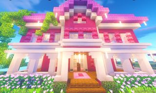 Pink House Princess for Minecr - Screenshot 2