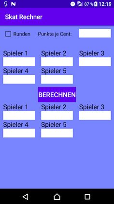 Skat Rechner - Screenshot 1