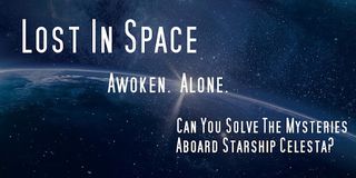 Lost In Space - Text Adventure - Screenshot 1