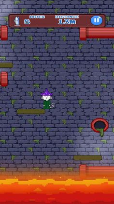 Wizard Kitty Tower Jump - Screenshot 1