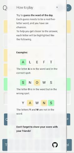 Quintle: Word of the Day - Screenshot 3