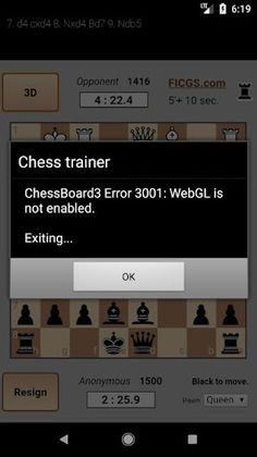 Chess Trainer • FICGS play rat - Screenshot 3