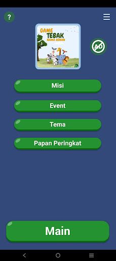 Game Tebak Nama Hewan - Screenshot 2