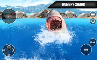 Wild Shark Fish Hunting game - Screenshot 1