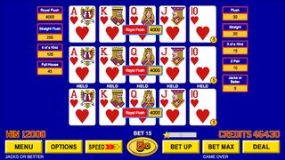 Video Poker ™ - Classic Games - Screenshot 2