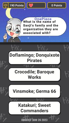 The Anime Quiz - Screenshot 1