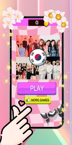 Kpop Groups Quiz - Fingerheart - Screenshot 1
