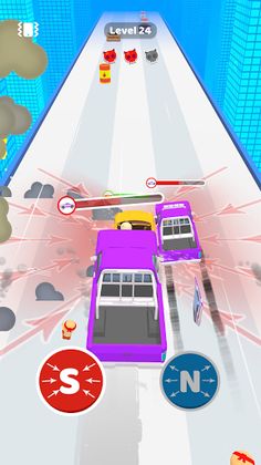Magnet Car 3D - Screenshot 2
