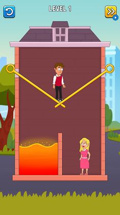 Rescue Daddy - Save Pull Pin - Screenshot 1