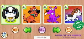 Doggie Cartoon Puzzles - Screenshot 3