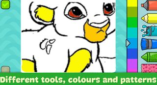 The Lion king Coloring Simba 2 - Screenshot 1