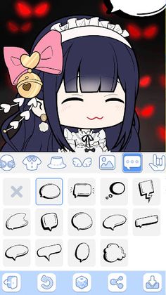 Vlinder Anime Avatar: Dress up - Screenshot 1