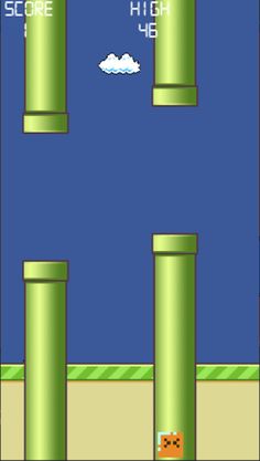 Flappy Square 2600 - Screenshot 2