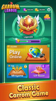 Carrom League: Friends Online - Screenshot 2